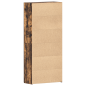 vidaXL Cabinet per scarpe in rovere affumicato 80x35,5x180 cm in legno ingegnerizzato vidaXL Cabinet per scarpe in rovere affumicato 80x35,5x180 cm in legno ingegnerizzato