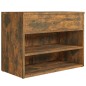 Scarpiera Rovere Fumo 60x30x45 cm in Legno Multistrato Scarpiera Rovere Fumo 60x30x45 cm in Legno Multistrato