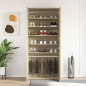 vidaXL Mobile per Scarpe Quercia Sonoma 80x39x180 cm Legno Ingegnerizzato vidaXL Mobile per Scarpe Quercia Sonoma 80x39x180 cm Legno Ingegnerizzato