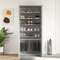 vidaXL Mobile per Scarpe Grigio Cemento 80x39x180 cm Truciolare vidaXL Mobile per Scarpe Grigio Cemento 80x39x180 cm Truciolare