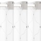 vidaXL Tende 2 pcs Bianco 140 x 245 cm Poliestere vidaXL Tende 2 pcs Bianco 140 x 245 cm Poliestere