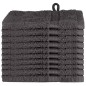 vidaXL Fazzoletti 10 pcs Antracite 15 x 21 cm Cotone vidaXL Fazzoletti 10 pcs Antracite 15 x 21 cm Cotone