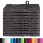 vidaXL Fazzoletti 10 pcs Antracite 15 x 21 cm Cotone vidaXL Fazzoletti 10 pcs Antracite 15 x 21 cm Cotone