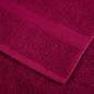 vidaXL Fazzoletti 4 pcs Bordeaux 15 x 21 cm Cotone vidaXL Fazzoletti 4 pcs Bordeaux 15 x 21 cm Cotone