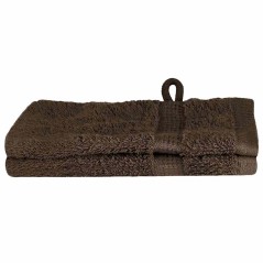 vidaXL Fazzoletti 2 pcs Marrone 15 x 21 cm Cotone