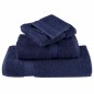 vidaXL Fazzoletti 4 pcs Blu navy 15 x 21 cm Cotone