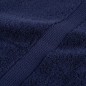 vidaXL Fazzoletti 4 pcs Blu navy 15 x 21 cm Cotone