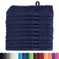 vidaXL Fazzoletti 10 pcs Blu navy 15 x 21 cm Cotone vidaXL Fazzoletti 10 pcs Blu navy 15 x 21 cm Cotone