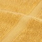 vidaXL Fazzoletti 2 pcs Oro 15 x 21 cm Cotone