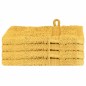 vidaXL Fazzoletti 4 pcs Oro 15 x 21 cm Cotone vidaXL Fazzoletti 4 pcs Oro 15 x 21 cm Cotone