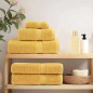 vidaXL Fazzoletti 10 pcs Oro 15 x 21 cm Cotone