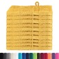 vidaXL Fazzoletti 10 pcs Oro 15 x 21 cm Cotone