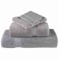 vidaXL Fazzoletti 2 pcs Grigio 15 x 21 cm Cotone