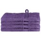 vidaXL Fazzoletti 4 pcs Viola 15 x 21 cm Cotone vidaXL Fazzoletti 4 pcs Viola 15 x 21 cm Cotone