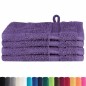 vidaXL Fazzoletti 4 pcs Viola 15 x 21 cm Cotone vidaXL Fazzoletti 4 pcs Viola 15 x 21 cm Cotone