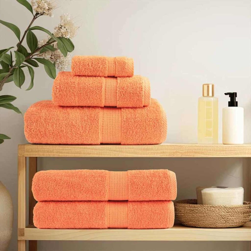 vidaXL Fazzoletti 2 pcs Arancione 15 x 21 cm Cotone vidaXL Fazzoletti 2 pcs Arancione 15 x 21 cm Cotone