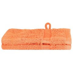 vidaXL Fazzoletti 2 pcs Arancione 15 x 21 cm Cotone
