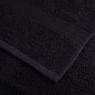 vidaXL Fazzoletti 2 pcs Nero 15 x 21 cm Cotone vidaXL Fazzoletti 2 pcs Nero 15 x 21 cm Cotone