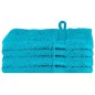 vidaXL Fazzoletti 4 pcs Turchese 15 x 21 cm Cotone vidaXL Fazzoletti 4 pcs Turchese 15 x 21 cm Cotone
