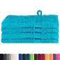 vidaXL Fazzoletti 4 pcs Turchese 15 x 21 cm Cotone vidaXL Fazzoletti 4 pcs Turchese 15 x 21 cm Cotone