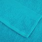 vidaXL Fazzoletti 10 pcs Turchese 15 x 21 cm Cotone
