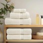 vidaXL Fazzoletti 2 pcs Crema 15 x 21 cm Cotone vidaXL Fazzoletti 2 pcs Crema 15 x 21 cm Cotone