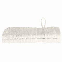 vidaXL Fazzoletti 2 pcs Crema 15 x 21 cm Cotone