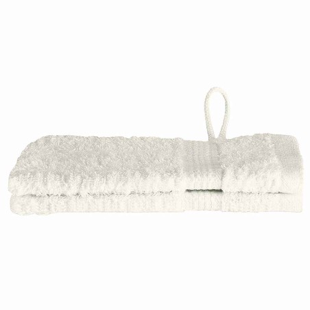 vidaXL Fazzoletti 2 pcs Crema 15 x 21 cm Cotone