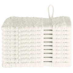 vidaXL Fazzoletti 10 pcs Crema 15 x 21 cm Cotone