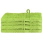 vidaXL Fazzoletti 4 pcs Mela verde 15 x 21 cm Cotone vidaXL Fazzoletti 4 pcs Mela verde 15 x 21 cm Cotone