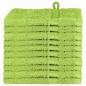 vidaXL Fazzoletti 10 pcs Mela verde 15 x 21 cm Cotone vidaXL Fazzoletti 10 pcs Mela verde 15 x 21 cm Cotone