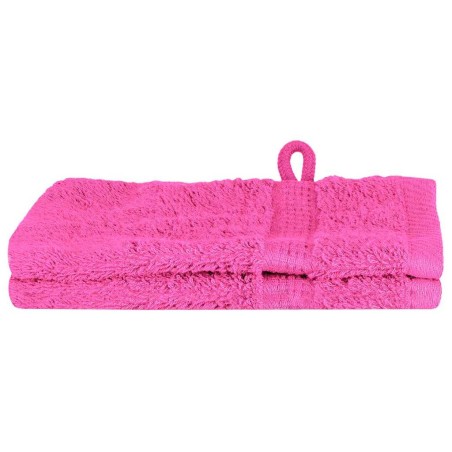 vidaXL Fazzoletti 2 pcs Rosa 15 x 21 cm Cotone