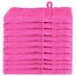 vidaXL Fazzoletti 10 pcs Rosa 15 x 21 cm Cotone