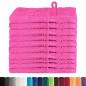 vidaXL Fazzoletti 10 pcs Rosa 15 x 21 cm Cotone