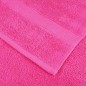 vidaXL Fazzoletti 10 pcs Rosa 15 x 21 cm Cotone