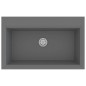 vidaXL Lavabo da cucina grigio 790x500x193 mm granito vidaXL Lavabo da cucina grigio 790x500x193 mm granito