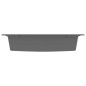 vidaXL Lavabo da cucina grigio 790x500x193 mm granito vidaXL Lavabo da cucina grigio 790x500x193 mm granito