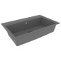 vidaXL Lavabo da cucina grigio 790x500x193 mm granito vidaXL Lavabo da cucina grigio 790x500x193 mm granito
