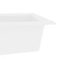 vidaXL Lavello da Cucina Bianco 790x500x193 mm Granito vidaXL Lavello da Cucina Bianco 790x500x193 mm Granito