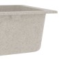 vidaXL Lavello da cucina Beige 760x480x184 mm Granito vidaXL Lavello da cucina Beige 760x480x184 mm Granito