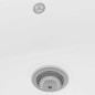 vidaXL Lavello da Cucina Bianco 760x480x184 mm Granito vidaXL Lavello da Cucina Bianco 760x480x184 mm Granito