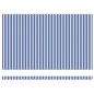 vidaXL Tenda Retrattile with Blu e bianco 5 x 3 m Tessuto e metallo vidaXL Tenda Retrattile with Blu e bianco 5 x 3 m Tessuto e metallo