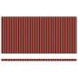 vidaXL Tenda Retrattile Arancione e Marrone 600 x 300 cm Tessuto vidaXL Tenda Retrattile Arancione e Marrone 600 x 300 cm Tessuto
