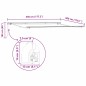 vidaXL Tenda Retrattile Arancione e Marrone 450 x 300 cm Tessuto vidaXL Tenda Retrattile Arancione e Marrone 450 x 300 cm Tessuto
