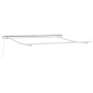 vidaXL Tenda Retrattile Arancione e Marrone 350 x 250 cm Tessuto vidaXL Tenda Retrattile Arancione e Marrone 350 x 250 cm Tessuto