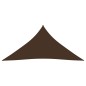 Parasole a Vela Oxford Triangolare 3x4x4 m Marrone Parasole a Vela Oxford Triangolare 3x4x4 m Marrone