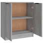 Credenze 3 pz Grigio Sonoma in Legno Multistrato Credenze 3 pz Grigio Sonoma in Legno Multistrato