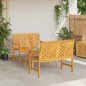 vidaXL Set giardino 3 pezzi in legno di acacia vidaXL Set giardino 3 pezzi in legno di acacia