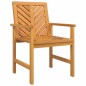 vidaXL Set giardino 5 pezzi in legno massello di acacia vidaXL Set giardino 5 pezzi in legno massello di acacia