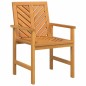 vidaXL Set da giardino 3 pezzi in legno massello di acacia vidaXL Set da giardino 3 pezzi in legno massello di acacia